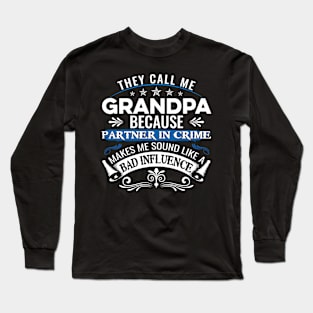 Funny Grandpa Long Sleeve T-Shirt